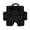 Black, variant on Portable Monitor Carrying Case for 20-24 Inch Screens, Protective Padded Cover with Multiple Pockets, Adjustable Computer Travel Bag for LCD Monitors