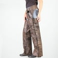 thumbnail image 3 of Hot Leathers CHM1008 Unisex Distressed Brown Premium Motorcycle Leather Chaps 3X-Large, 3 of 3