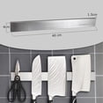 thumbnail image 3 of Stainless Steel Magnetic Knife Bar with Multipurpose Use as Knife Holder, Knife Rack, Knife Strip, Kitchen Utensil Holder, Tool Holder, Screw-Free to Install, 3 of 6
