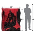thumbnail image 5 of The Batman (2022) Blanket, Jim Lee Art Silky Touch Super Soft Throw Blanket 50' x 60', 5 of 6
