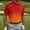 #Hot Pink, variant on DPTALR Men's Gradient Color Performance Shirt,Short Sleeve Quick-Dry Golf Shirt,Beige,Big Men's,Tall Men's L,Young Men's Shirts