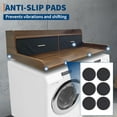 thumbnail image 4 of 2-Tier Shelf Washer Dryer Countertop with 2 Drawers,2.75"H Raised Edge Laundry Top for Washer and Dryer,54" W x 27.55" D Laundry Room Countertop Organization Storage with Non-Slip Pad, 4 of 7