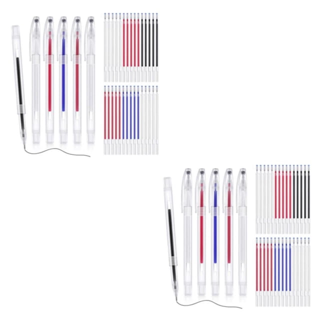 Youkk Plastic DIY Masterpieces With Temperature Disappearing Fabric Marker Suitable For DIY Projects 2Set