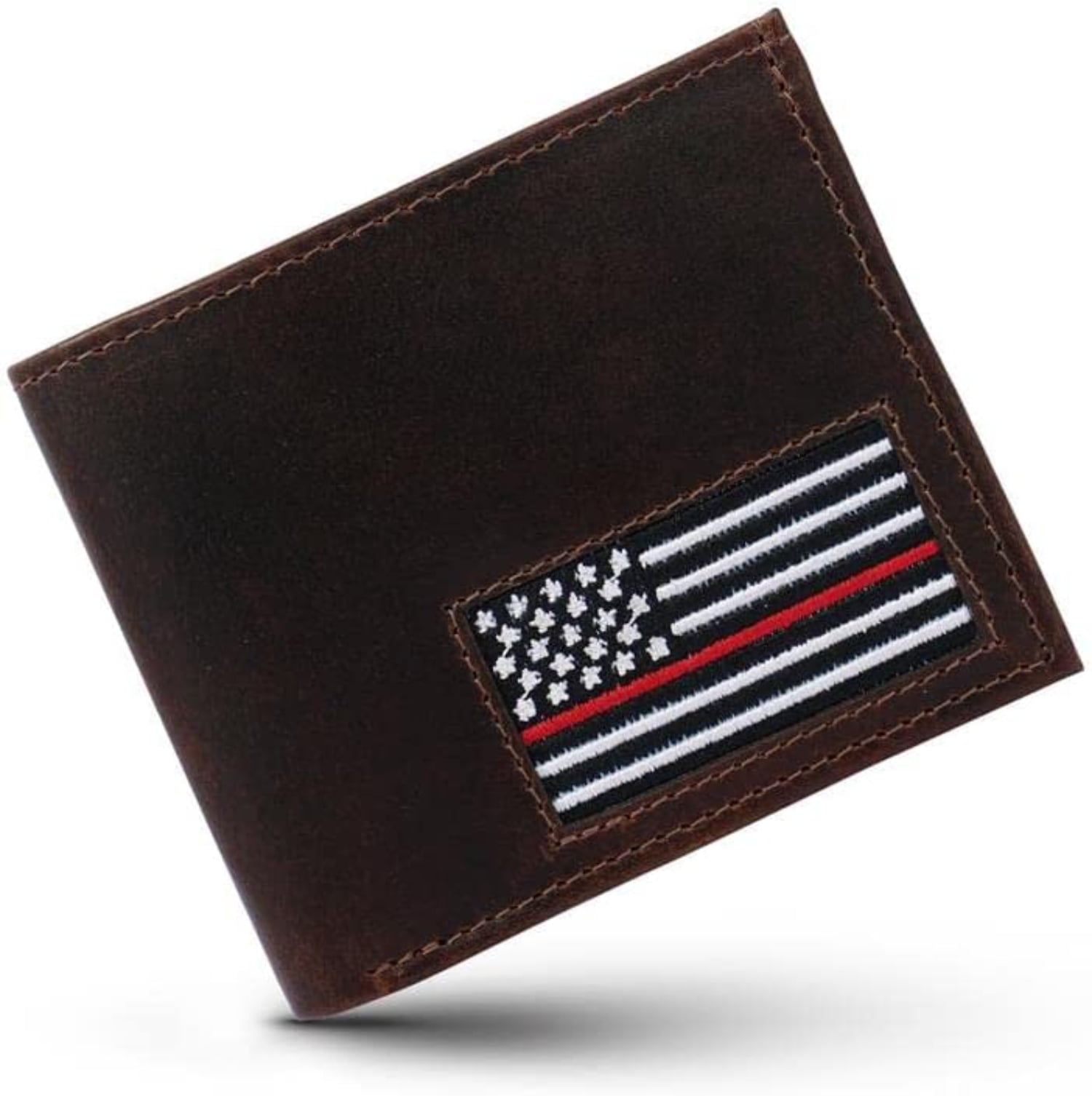 RAWHYD Men's Firefighter Flag Wallet