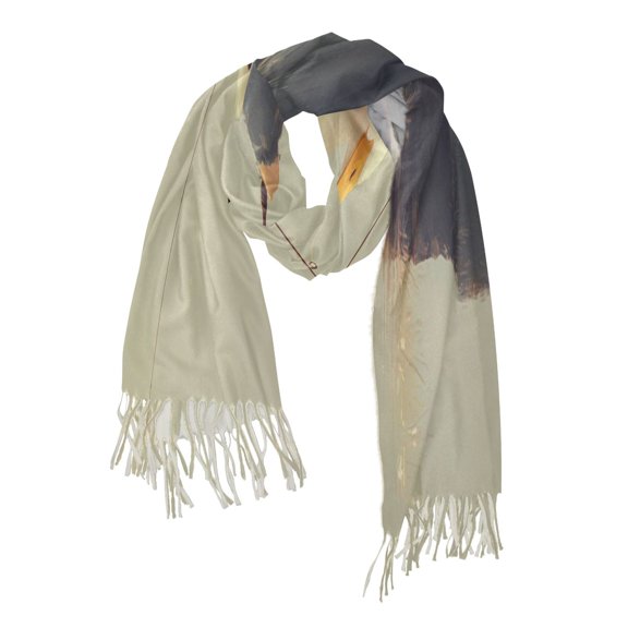 Boy and Duck Soft Stylish Scarf 86.6''x30.7'' Lightweight and Warm, Breathable