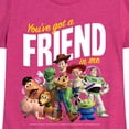 thumbnail image 3 of Toy Story - You've Got Friend In Me - Youth Girls Fitted Short Sleeve T-Shirt, 3 of 5