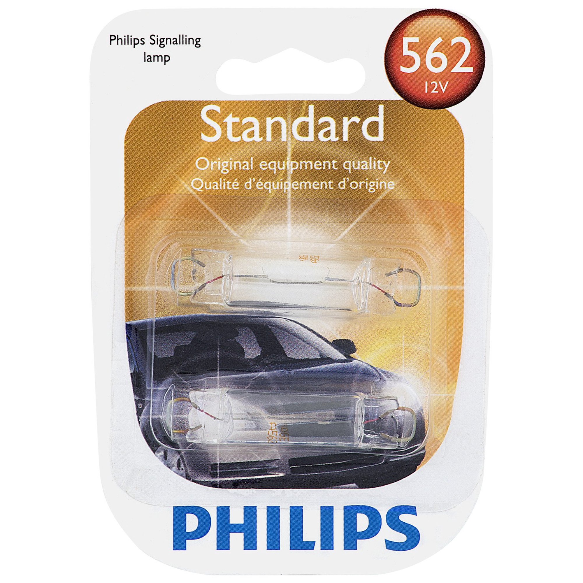 Philips Standard Miniature 562, Rigidloop, Glass, Always Change In Pairs!