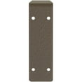 thumbnail image 5 of Ekena Millwork 2"W x 20"D x 6 1/2"H Embrey Steel Bracket, Hammered Brown, 5 of 11