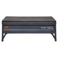 thumbnail image 4 of ACME Cargo Metal Coffee Table with Lift Top in Weathered Oak and Gunmetal, 4 of 7