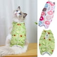 thumbnail image 2 of Mosey Cozy Cat Recovery Suit Round Neck   for Indoor   Washable, 2 of 7