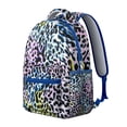 thumbnail image 4 of Cheetah Print School Backpack Classic Leopard Spots, Glitter Texture, Cute Animal Design Travel Bag for Students, 4 of 6
