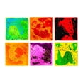 thumbnail image 1 of 6 Piezas De Juguetes Sensoriales De Gel Líquido Suave Con Almohadillas Sensoriales De Agua, Baldosas Cuadradas De Movimiento Líquido Cuadrado, 1 of 9