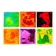 thumbnail image 1 of 6 Piezas De Juguetes Sensoriales De Gel Líquido Suave Con Almohadillas Sensoriales De Agua, Baldosas Cuadradas De Movimiento Líquido Cuadrado, 1 of 9