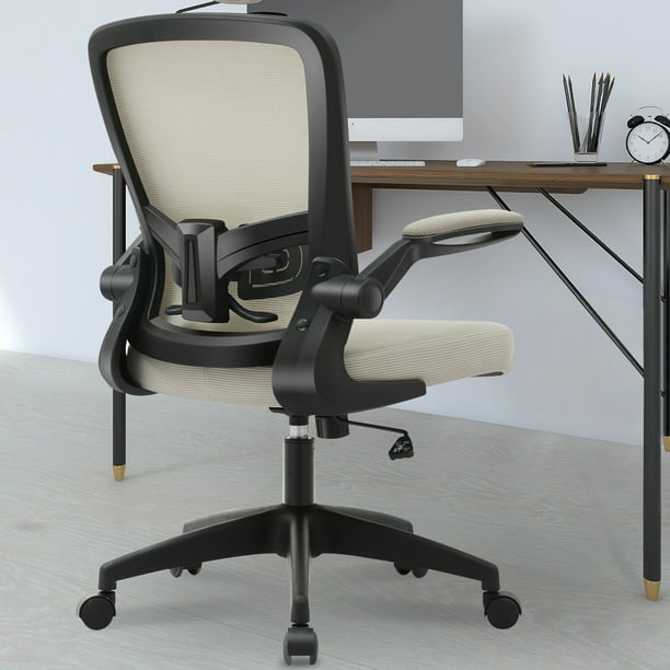 Desk Computer Chair with Flip up Armrests, Office Chair, FelixKing