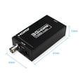 thumbnail image 2 of 2X 1080P Adaptador Convertidor HDMI Una SDI Cable Coaxial Video Audio Extensor HDMI HD Una BNC SDI / HD-SDI / 3G-SDI, 2 of 5
