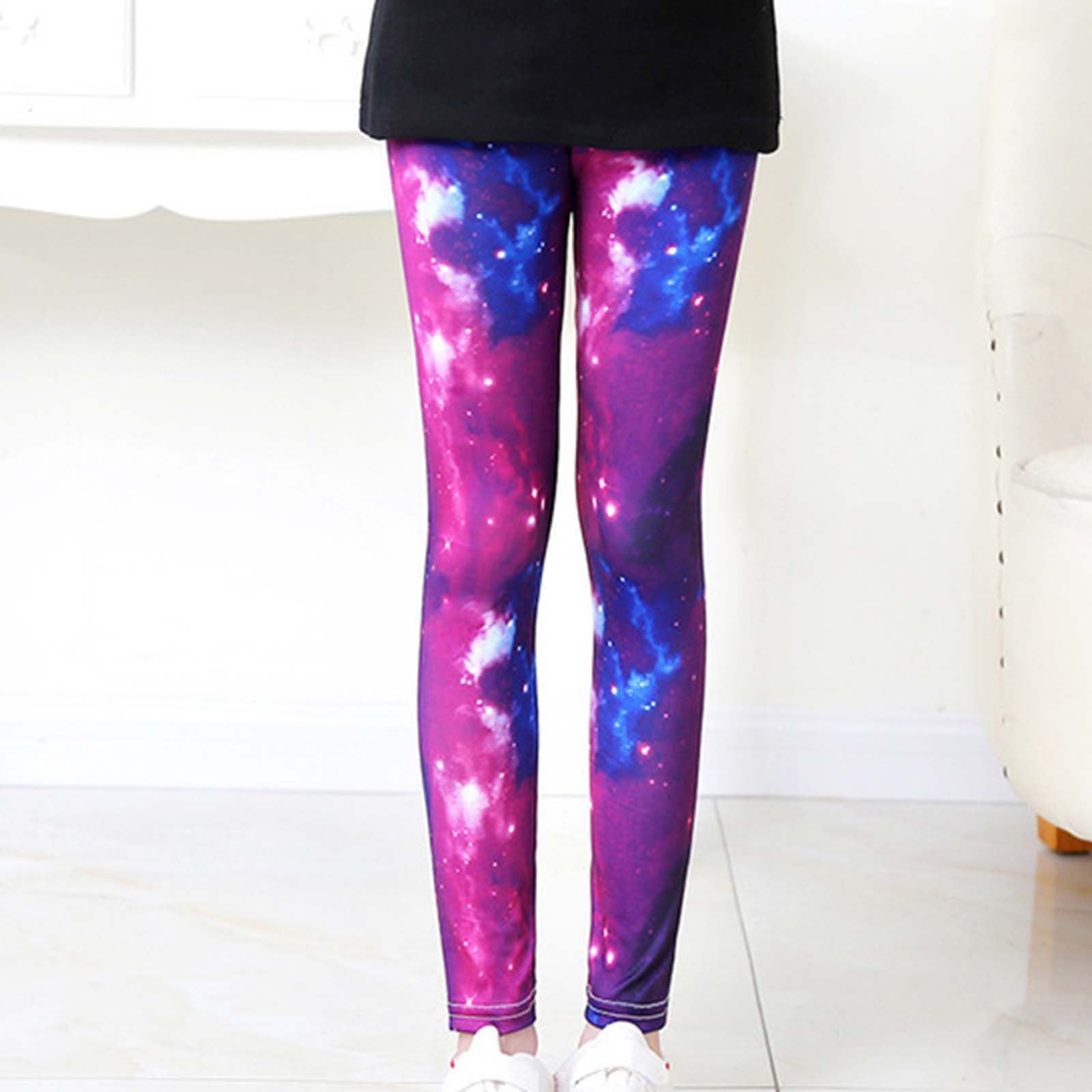 zanvin Kids Boys Girl Clothes Baby Girls Printed Milk Silk Pattern Leggings Comfortable Slim Cropped Trousers 12 14 Years Walmart