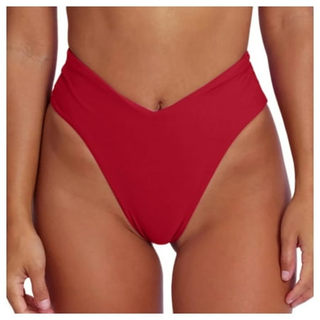 Swimming Suits for Women plus Size Bikini Cover up Pants Women s Bikini Bottom Sexy V Cut High Cut Swimsuit High Waisted Bathing Suit Bottoms