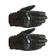 thumbnail image 2 of Naiovety Paquete de 2 guantes de motocicleta, guantes portátiles de invierno y otoño, equipo Protector transpirable para conducción profesional al aire Ciclismo negro rojo METRO Naiovety OD027440-07, 2 of 6