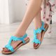 thumbnail image 2 of MKLEKYY Sandalias de Mujer Sandalias Casuales Cómodas para Mujer Zapatos de Playa Planos Transpirables para Uso Diario Primavera Verano Otoño, 2 of 5