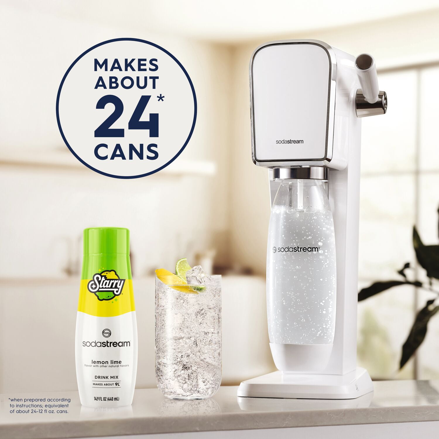 Pepsi - Brandclub - SodaStream Starry Lemon Lime Soda Mix, 14.9 fl