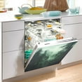thumbnail image 2 of Yayeee Magnetic Dishwasher Cover for The Front Decoration Home Kitchen Machine Sticker Protector, Green Forest, 2 of 6