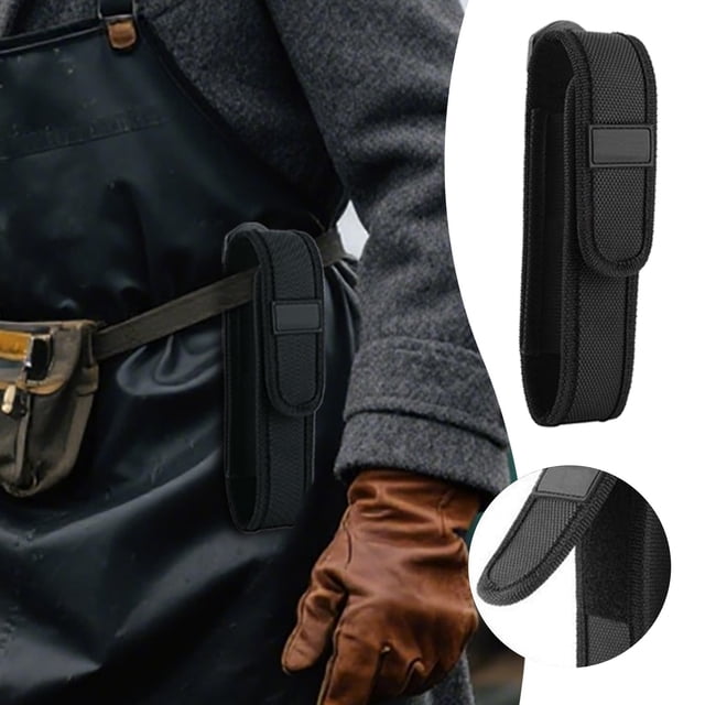 Flashlight Pouch Outdoor Grade Nylon Waist Bag For Secure Storage Durable EDC Gear Organizer Compact Utility Holder