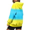thumbnail image 3 of REUFTI Women's Casual Fall And Winter Long-Sleeved Fashion Printed Hooded Tops Sweatshirt,Sweatshirts For Women,Winter And Autumn Hoodies,Essentials Hoodie,Soft Fabric,Comfortable To Wear, 3 of 5