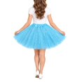 thumbnail image 6 of YTCAMLO Glitter Sequin Stars Tutu Skirt for Women Retro Layered Ballet Skirts 80's Elastic Tulle Skirt Lightweight Halloween Costume, 6 of 7