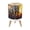 Color 4, variant on Stained Glassed Style Small Trash Can with Lid Rainbow Colorful 1.8 Gallon Dog Proof Trash Can Round Garbage Can Waste Bin Wastebasket for Bathroom Bedroom Living Room