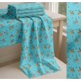 thumbnail image 6 of Soimoi Blue Cotton Poplin Fabric Leaves & Flower Print Fabric by the Yard 42 Inch Wide, 6 of 7