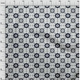 thumbnail image 3 of oneOone Polyester Lycra Navy Blue Fabric Geometric Block Dress Material Fabric Print Fabric By The Yard 56 Inch Wide, 3 of 4