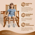 thumbnail image 6 of Aspect Living Vega Natural Stain Outdoor Rocking Chair, 6 of 7