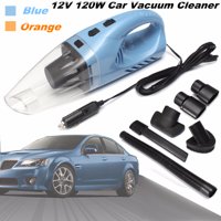 Car Wet & Dry Vacuum Cleaner Dirt Dust Clean Set Handheld Portable Cigarette Lighter Socket 120W 12V Vehicle Auto SUV Van Truck