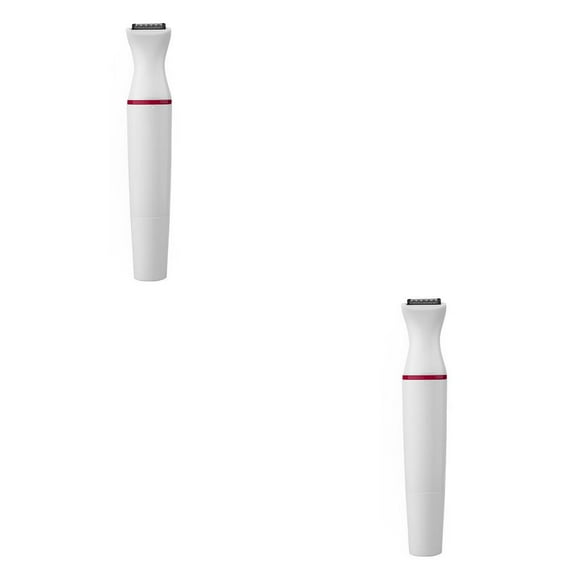 Seitruly Recortador de cejas eléctrico para mujer, máquina de afeitar eficiente multiusos, afeitadora de cejas para mujer, dispositivo de Como se muestra 2Conjunto