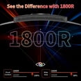 thumbnail image 6 of Deco Gear 32" Curved 4K QD-OLED Gaming Monitor, 3840x2160 240Hz 0.03ms, HDR400, 99% DCI-P3, USB-C & Built-in KVM, Console-Ready Dual HDMI 2.1 & Dual DP 1.4, AMD FreeSync, RGB Stand, 6 of 9