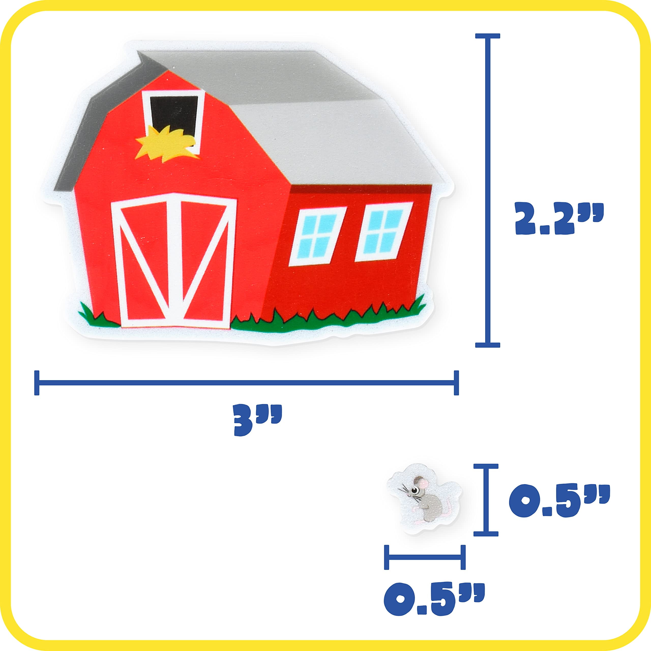 CE-10120 - Foam Stickers - Farm by Learning Advantage