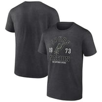 Men's Charcoal San Antonio Spurs The Extras T-Shirt