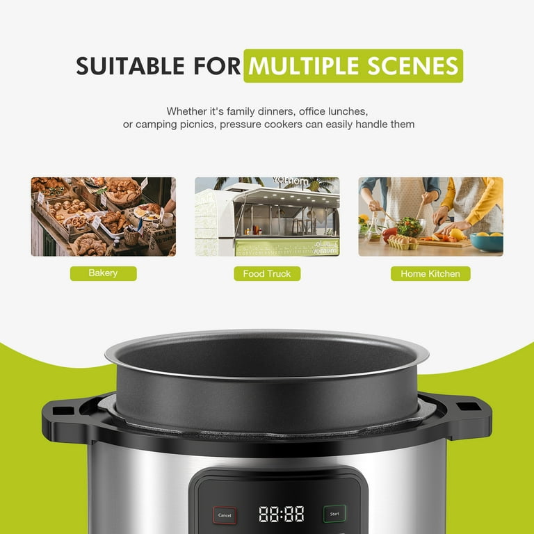 CONCETTA Electric Pressure Cooker 8 Quart Multi Kitchen