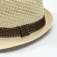 thumbnail image 5 of Hfnxid Mens Hats,Men's Color Block Mesh Fashion Sun Hat Breathable formal Hat Summer Hat, 5 of 6