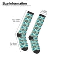 thumbnail image 3 of Bingfone Compression Socks for Women and Men Long Socks for Running Athletic Cycling Nurse-Turtles And Seahorses, 3 of 8