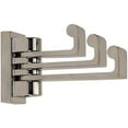 thumbnail image 3 of Alno A6885 Luna 1" Wide Three Arm Pivoting Solid Brass Bathroom Robe / Towel Hook - Brass, 3 of 6