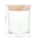 thumbnail image 5 of Vaso transparente para velas, latas vacías para velas, tarro de vidrio para hacer velas, 5 of 6