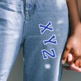 thumbnail image 4 of IFANLANDOR 26Ud Letras Para Planchar En Poliéster Azul Parches Bordados Para Ropa Y Accesorios Decorativos, 4 of 6