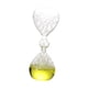 thumbnail image 4 of Reloj de arena de burbujas hecho a mano, novedoso, de entretenimiento, de cristal, con temporizador de movimiento líquido. Amarillo, 4 of 9