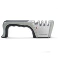 thumbnail image 4 of Zshan Knife Sharpener, Professional 4-Stage Manual Sharpener for Sharpening Kitchen Knives and Scissors with Cut Protection Gloves for Chef and Home - Gray, 4 of 5