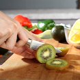 thumbnail image 4 of PAUDIN Kitchen Knife Set, Professional Chef Knife Set with Ultra Sharp Blade &amp; Wooden Handle, 3 Pieces German High Carbon Stainless Steel Cooking Knife Set, Chef's Knife, Nakiri Knife, 4 of 9