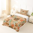 thumbnail image 5 of Erosebridal Cartoon Capybaras Twin Sheet Sets,Funny Mouse Rodent Tropical Monstera Leaf Bedding For Capybara Lovers 3-Piece, 5 of 6