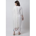 thumbnail image 2 of Rajnandini Women's Pure Cotton Hand Work Kurta Set With Dupatta (JOPLJPR818-S_Off-White_S), 2 of 5