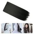 thumbnail image 2 of Miangastore Pièce de Cheveux Synthétiques Longue Droite Extension de Cheveux Accessoire de Coiffure pour Femmes, 2 of 8