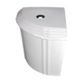 thumbnail image 5 of Renovators Supply Vitreous China White Corner Toilet Tank, 5 of 16